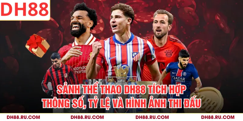 Sảnh thể thao DH88 tích hợp thông số, tỷ lệ và hình ảnh thi đấu